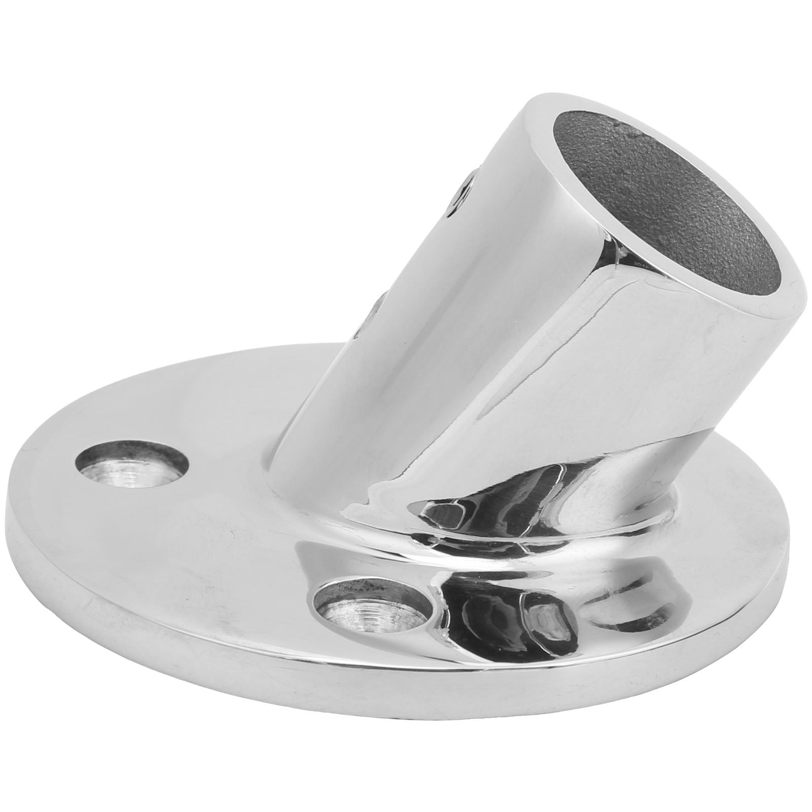 

Основание для круглой трубы 60 градусов, фитинг для поручня, ограждения, нержавеющая сталь 316, морские запчасти для яхт, 25 мм