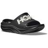 HOKA Ora Athletic Slide Black White Unisex Sneakers 1155154-BWHT
