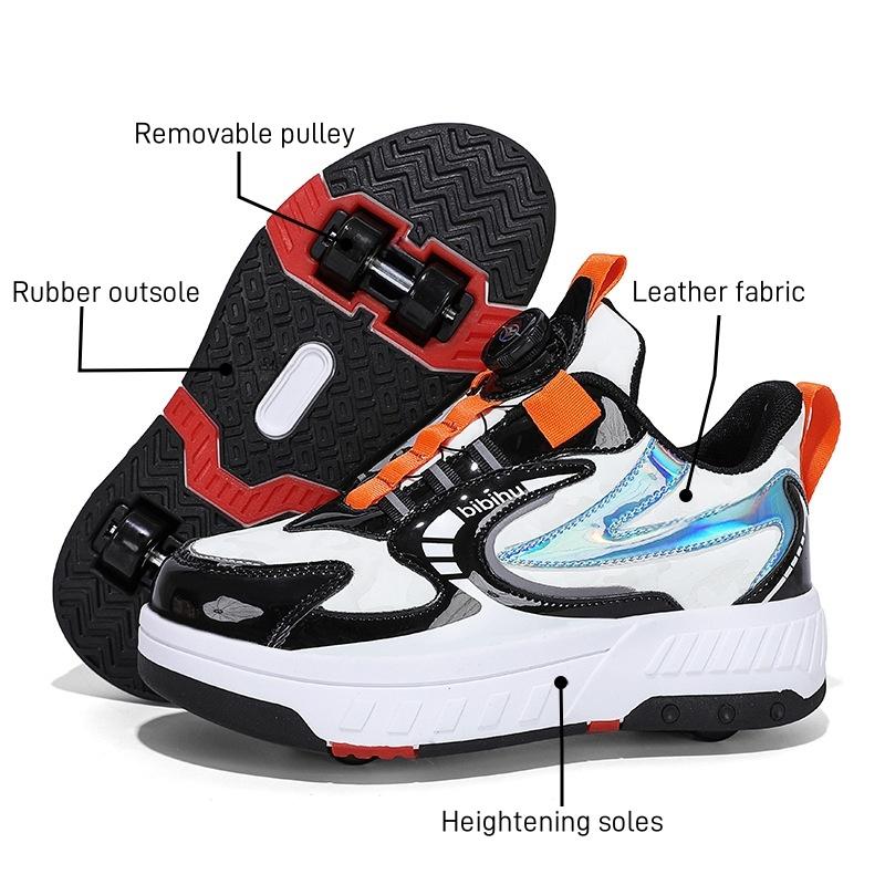 2025 New Children's Roller Skates for Boys and Girls Casual Outdoor Sports Shoes Gifts for Kids and Adults