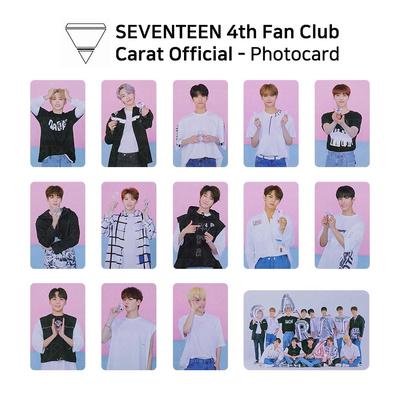 Fan Club Carat 4th Term Goods Official Photocard KPOP