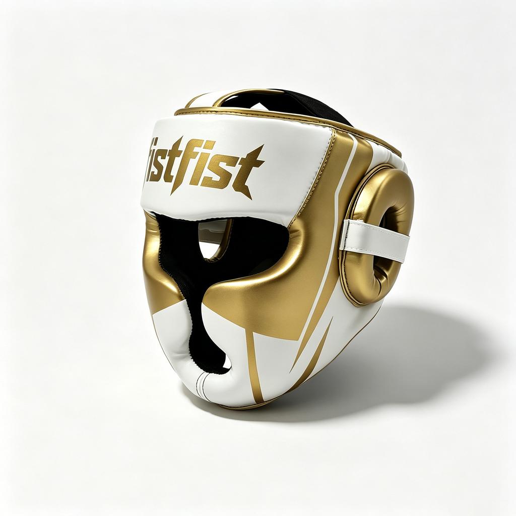 Full Face Sparring Headgear With Nose Protection Professional Muay Thai Kickboxing Sparring Helmet