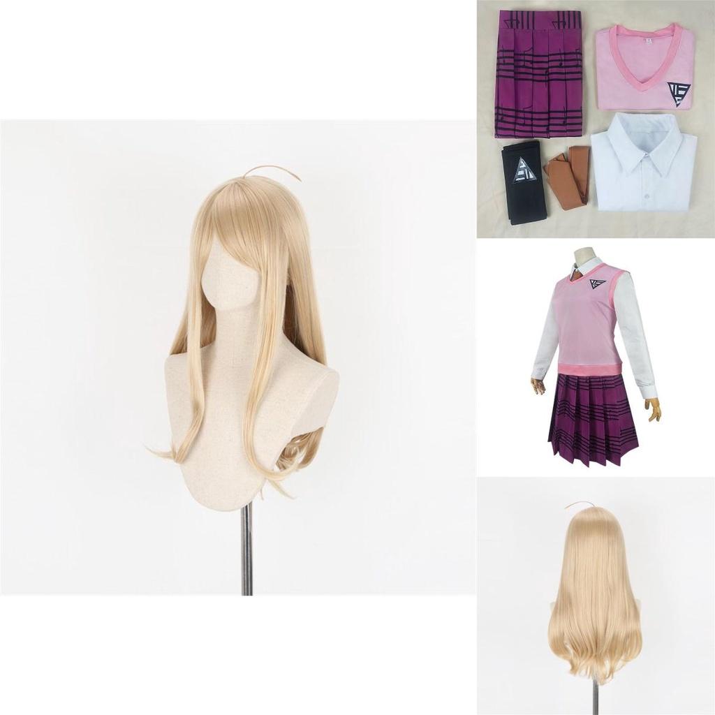 Danganronpa V3 Akamatsu Kaede Cosplay Costume Full Set Exquisite Uniform Design