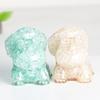 Resin Crystal Dragon Figurine With Cute Animal Design For Home Decor Gift
