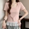 Navava U Neck Lace T shirT nT2350
