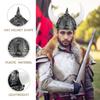 Ochsenhorn Mittelalter Wikinger Tierhut Erwachsener Ochsenhorn Hut Kopfbedeckung Halloween Party Cosplay Kostüm Requisit Dekor