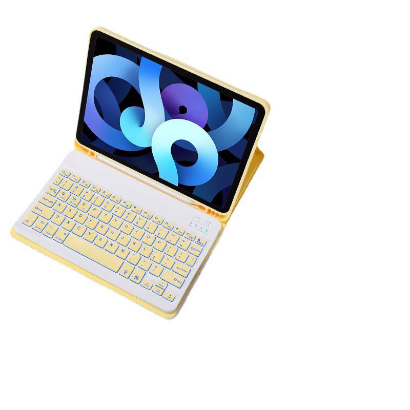 iPad 10.2/Pro 11 Keyboard Case, Air 4 Silicone & Leather Cases. Suitable for 9.7 inch Air and Air 4.