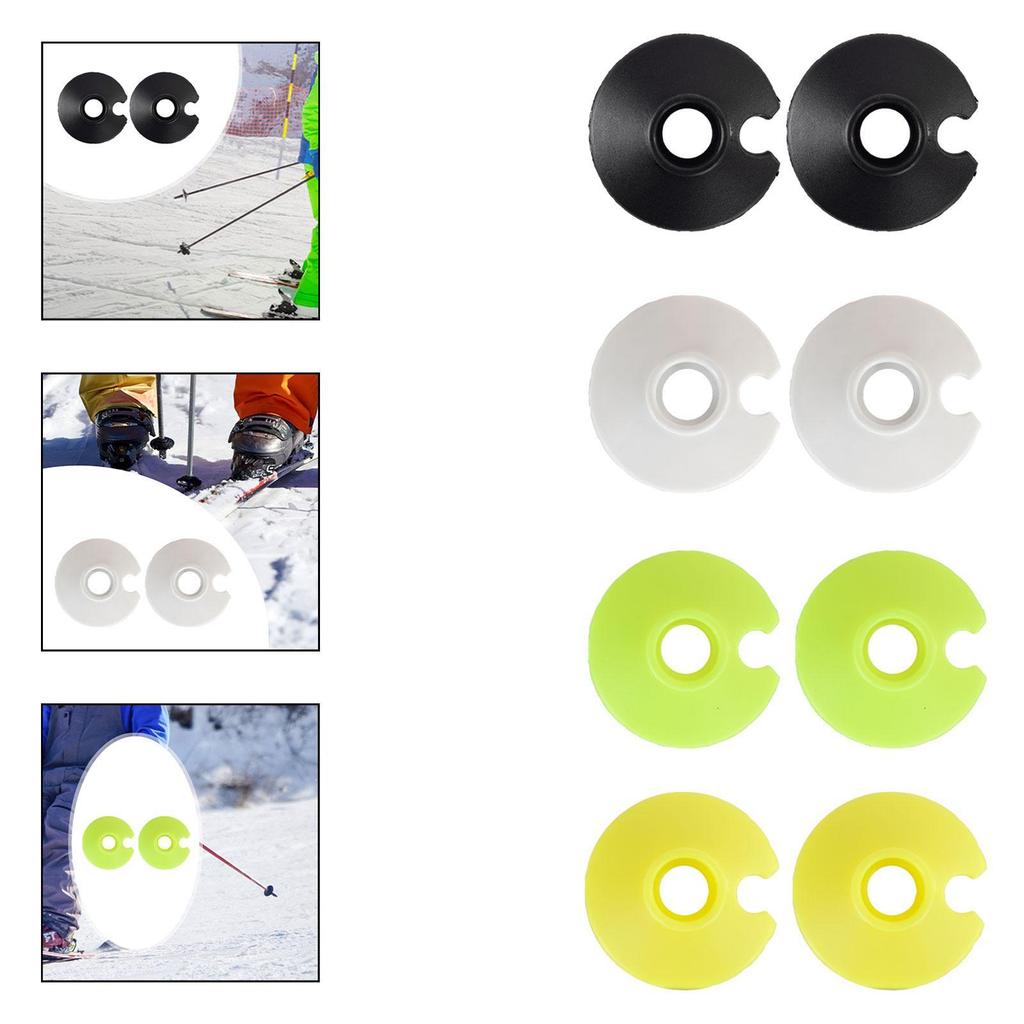 Hiking Poles Basket ABS Material Ski Accessory Replacement Parts Snow Ski Accessories for Outdoor Skiing