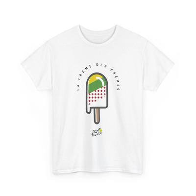 T-shirt da uomo e da donna Tour de France T-shirt Grafica Creme