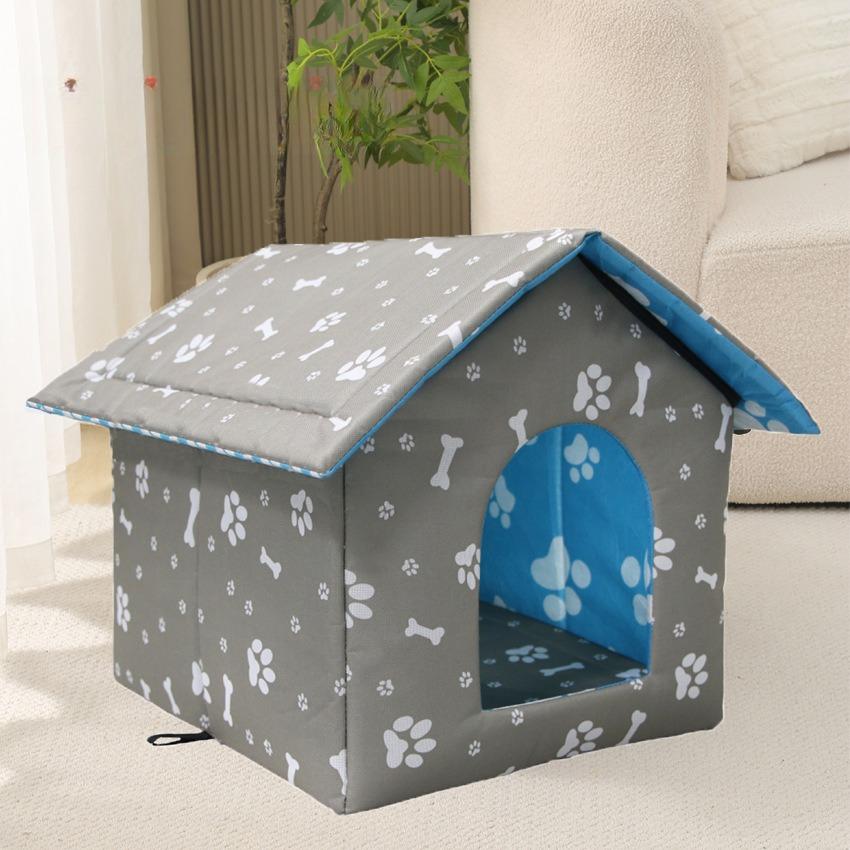 Universal Outdoor Waterproof Cat Nest in All Seasons Breathable Removable and Washable Pet Nest and Warm Dog Nest in Winter