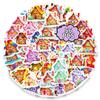56 Dream Warm Candy House Graffiti Stickers Children'S Handmade Decorative Stickers Reward Toy Stickers