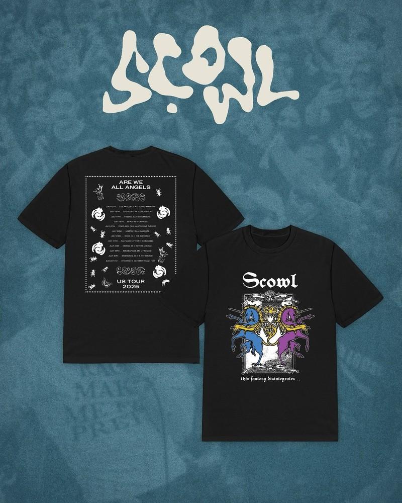 Scowl  Are We All Angles US Tour 2025 Merch, Reprint T Shirt Unisex T-Shirt XXXXL