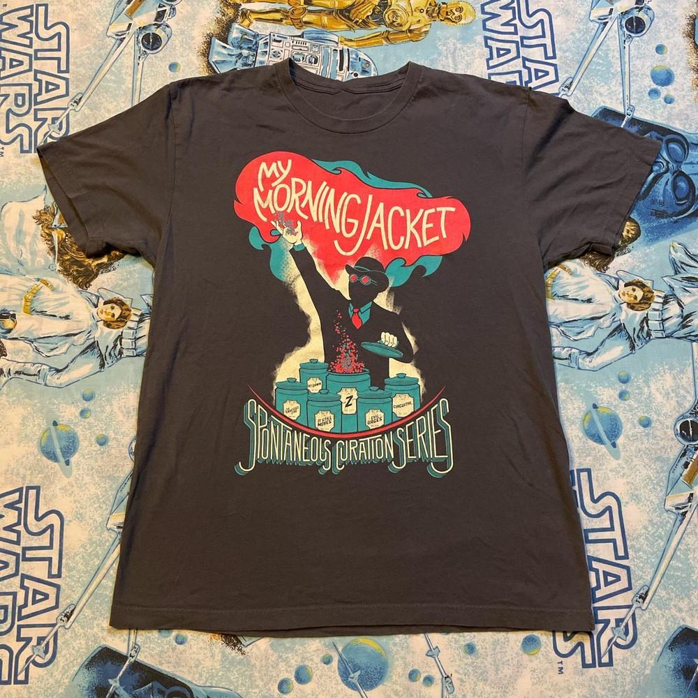 

My Morning Jacket Music For Lovers Black T-Shirt Cotton Full Size Unisex T-Shirt XXXXL