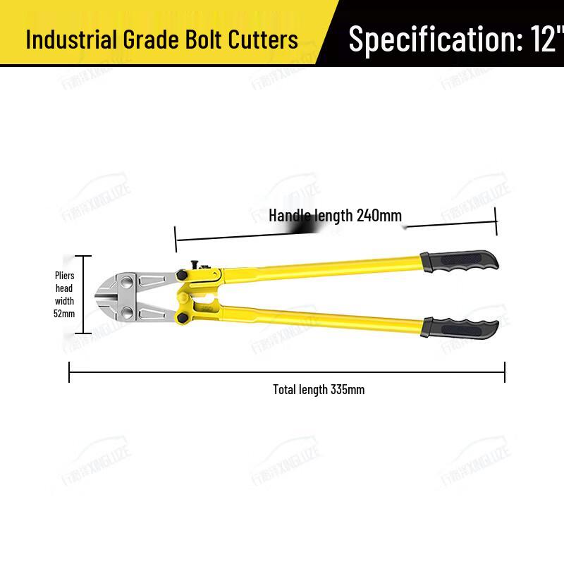 Xingluzhe 12-inch Heavy-Duty Wire & Cable Cutter