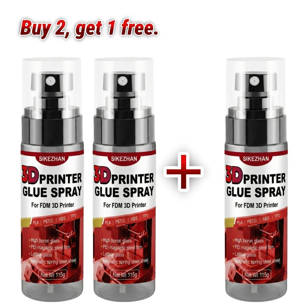 Premium 3D Printer Glue (115g) - Anti-Warp Bed Adhesive for PLA, ABS, PETG, TPU - Strong Bond & Easy Release By SIKEZHAN