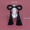Chinese Traditional Button Sewing Pankou Buttons Sew On for Handcraft Cheongsam Embellishment Long Tassels