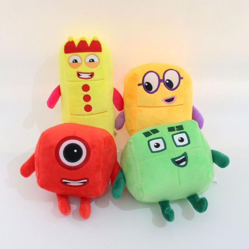 2026 Hot Cartoon number Plush Toy Educational Stuffed Movie TV Number Toys Cute Gift Early Education