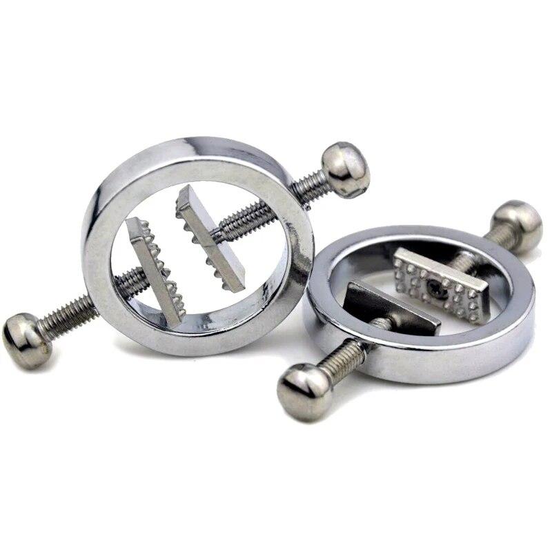 Spike Metall Nippelklemmen Verstellbare Brustclipgewichte Bondage Sex Produkte Sexy Tools Für Frauen Männer Homosexuell Nippelspielzeug Sex Shop