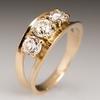 European, American and Korean versions of simple zircon rings, fashion temperament, hollow ring rings, accessories