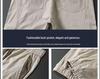 Men's Summer Lightweight Harem Cargo Pants - Loose, Trendy, Versatile Cuffed Casual Sportswear.