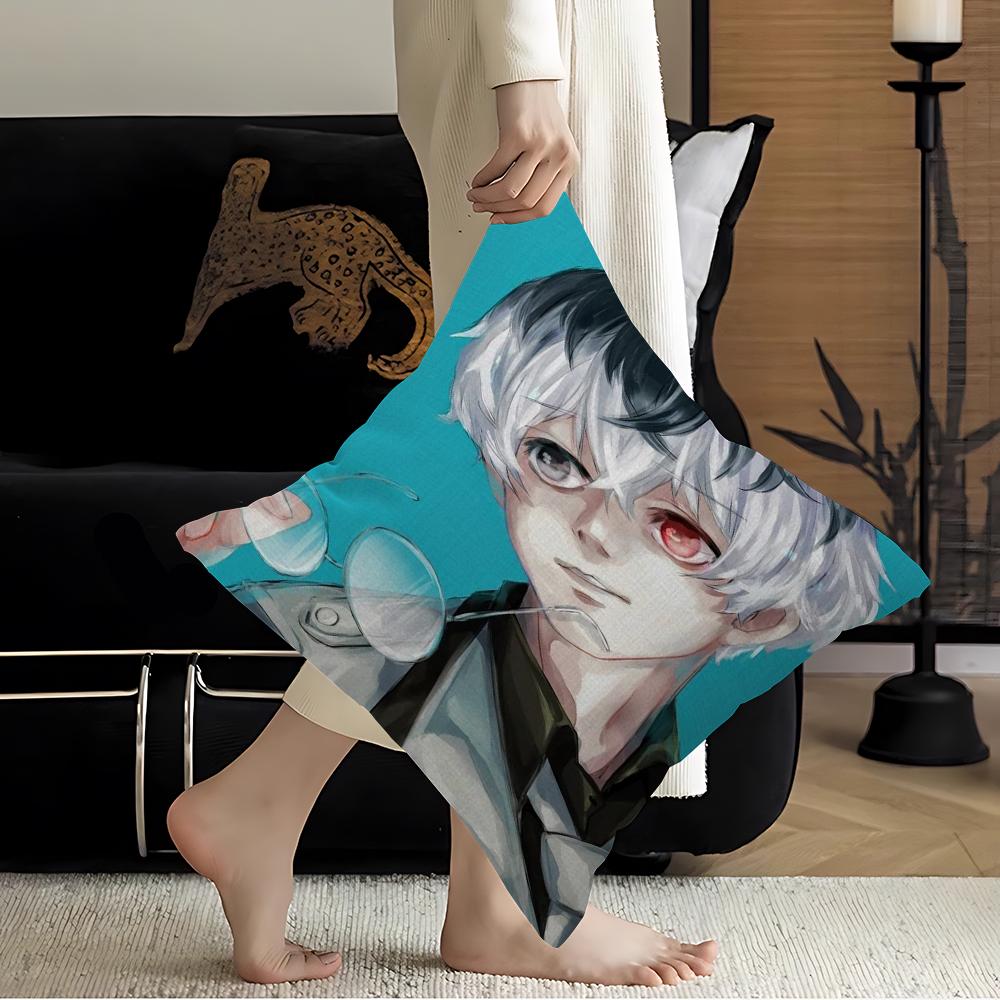 Tokyo Ghoul Stitch Lucky Dragon Pillow Cover Sofa Cushion Cover Home Room Decoration Children Gift