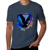 Eagle Raven Emblem Smart Clever Wise Tshirt Plus Size Loose Short Sleeve Top