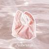 Obnuit Check Bongdal Bag_Pink