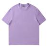 Camiseta de Verano Blanca Unisex de Algodón Puro de Manga Corta, Corte Holgado, Talla Grande