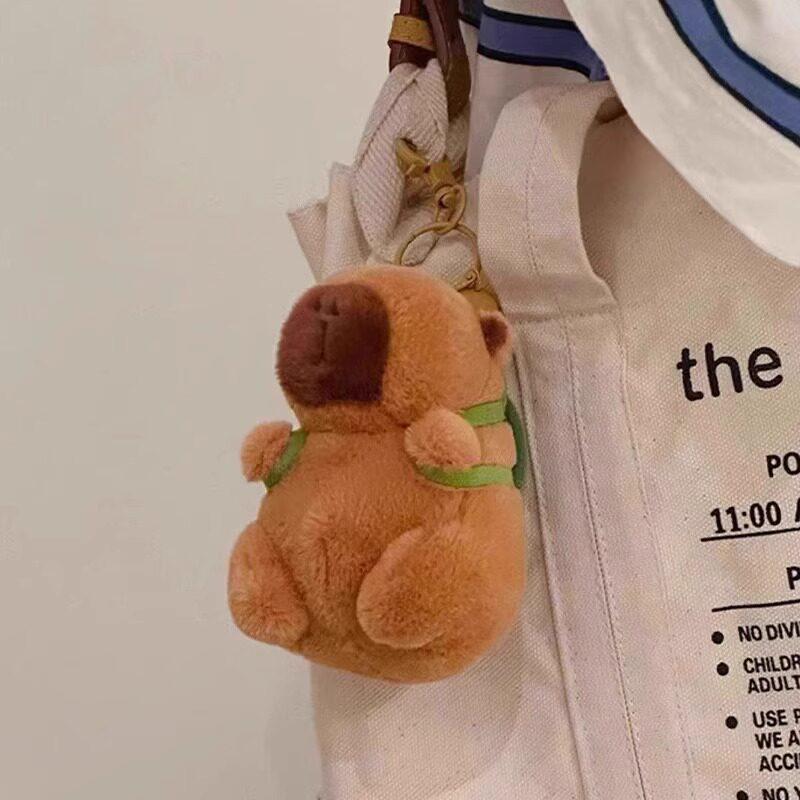 

Capybara Plush Pendant Doll - Cute Backpack Charm & Birthday Gift