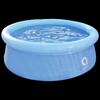 WEZHO Round Frame Swimming Pool with Ladder
