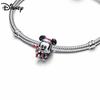 Disney 925 Silber Minnie Stitch Winnie Puuh Anhängerperle geeignet für originales Damenarmband DIY Schmuck Geschenk