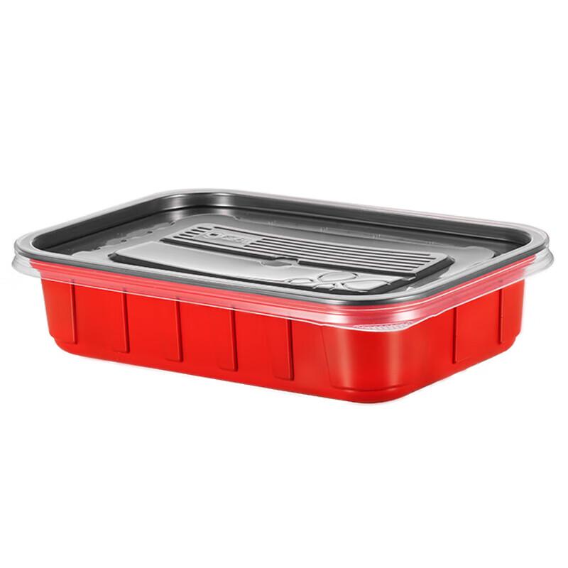 Deli Food-Grade Square Disposable Meal Boxes with Lids