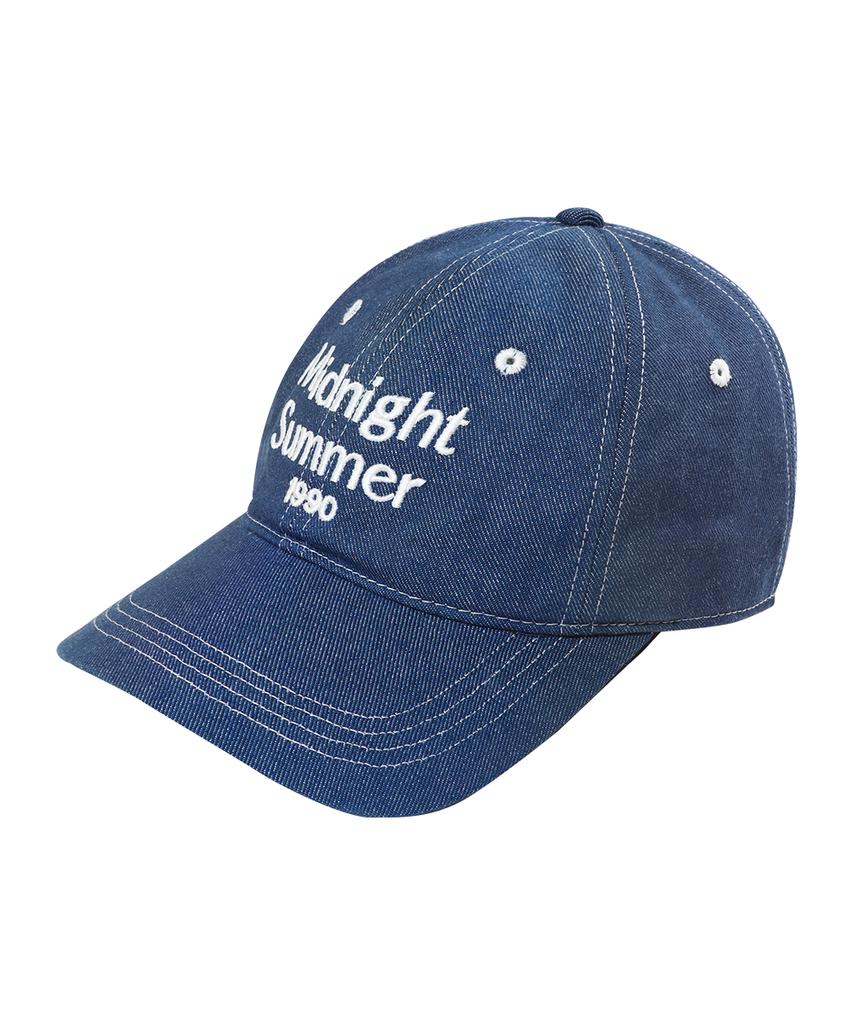 GAINSBORO 1990 Cotton Ball Cap_Denim