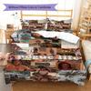 Outer Banks Pattern Bedding Quilt Set Quilt Cover Pillowcase Home Decoration Birthday Gift (1 * Duvet Cover + 2 * Pillowcase, Without Core)