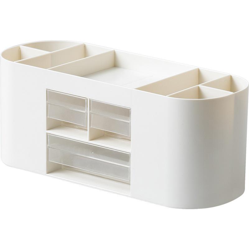 Plastic Pen Holder Storage Box Desktop Storage Multi Functional Simple Office Stationery  Pen Holder