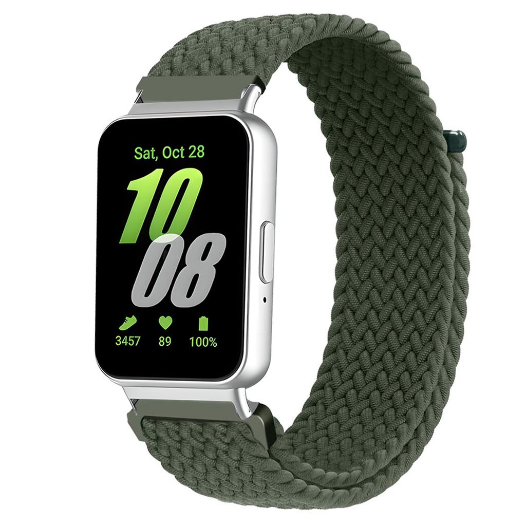 Bands for Galaxy Fit 3 Strap Accessories Sport Nylon Braided Adjustable Replacement Correa Bracelet for Samsung Galaxy Fit3 Band