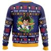 2026 Autumn Winter Dragon Ball Vegeta Over 9000 Cosplay Pullover Hoodie, 3D Print Retro Streetwear Oversized Top for Unisex Kids