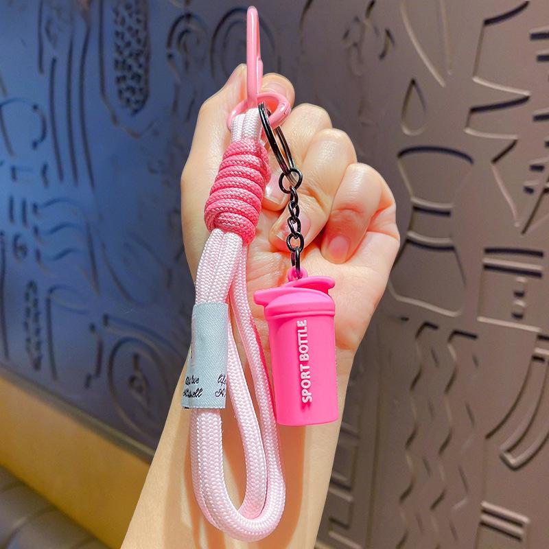 High-Grade Mini Fitness Equipment Keychain Charms & Ornaments