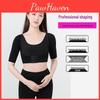 Pushup Shaper Body Womens Vest Buttonfront Hunchback Prevention Side Fat Reduction Short Sleeves Arm Slimming