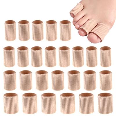 Fabric Gel Tube Bandage Finger Toe Protector Foot Feet Pain Relief Foot Care