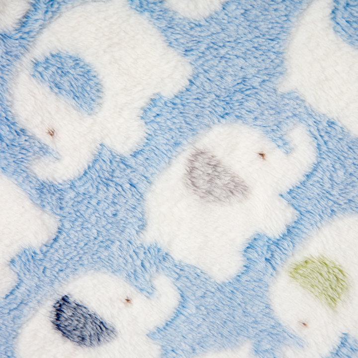 Coral Fleece Pet Blanket - No Shedding, Double-Sided, All-Season Comfort Mat 25x25cm