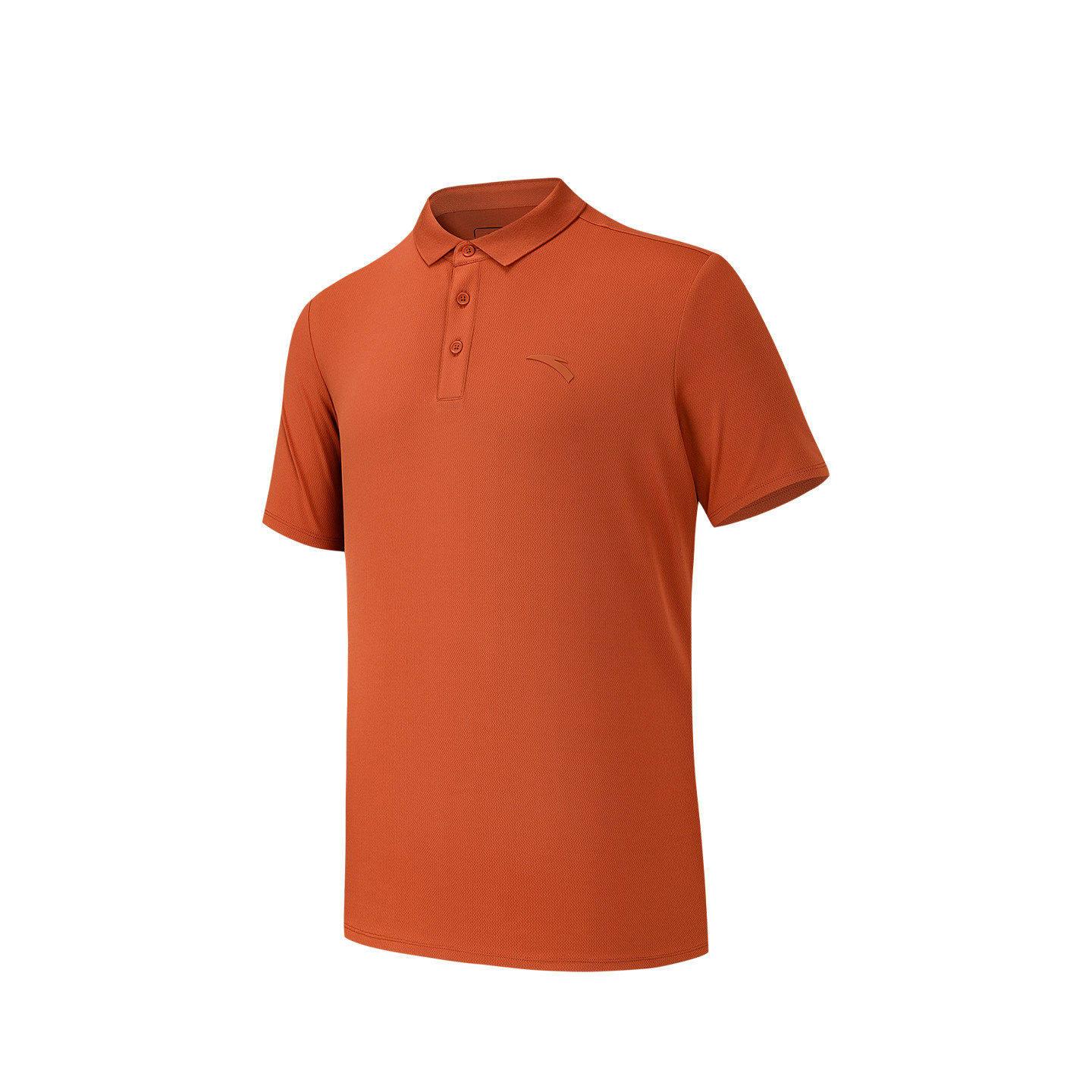 Anta Breathable Quick-Dry Versatile Casual Simple Comfortable Fashion Short Sleeve Polo Shirt Men tops 952627114-4 M