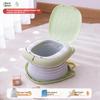 Portable Potty For Toddler Travel Foldable Potty Training Toilet For Car Camping Indoor Outdoor Bathroom For Baby Kids Children
