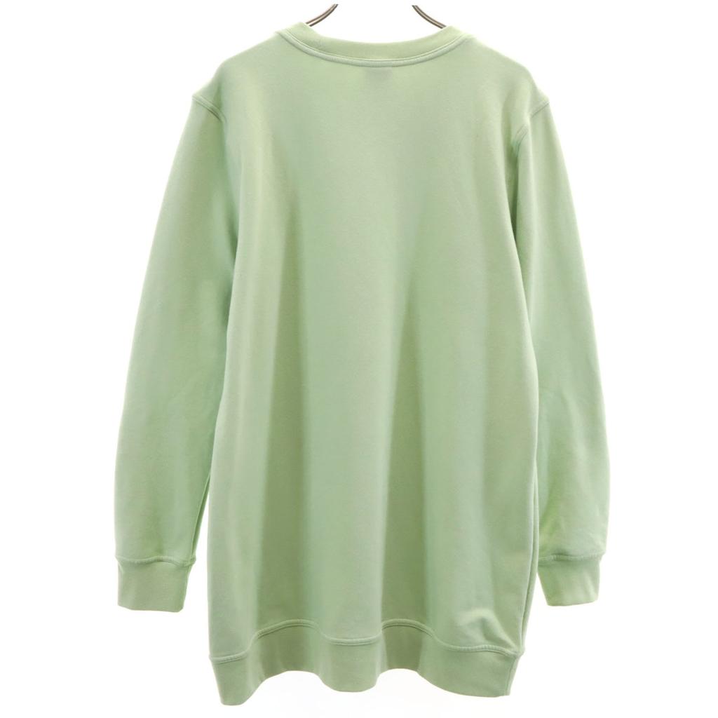 NIKE Long sleeve Tunic length sweat L Yellowish green Women Used