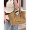 Vintage Woven Tote Bag for Women Large Capacity Shoulder Bag Boho Chic Handbag Fall New Arrival