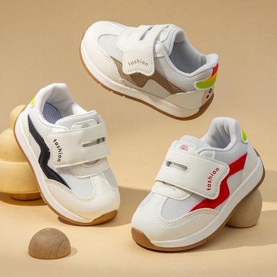 Scarpe nuove per neonati e bambini piccoli in primavera, scarpe da ginnastica in rete per bambini, suola morbida antiscivolo, scarpe da interno per bambine