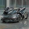 1/32 Mclaren 765LT Supercar Series Metal Alloy Diecast Model Car Fine Decorative Ornaments DIY Self Designed Gifts for Boyfriend
