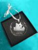 American Eskimo Dog, American Spitz - Crystal Bauble with a Photo, Dog Photo In Crystal, Personalized Christmas Tree Ornament by Art-Dog Brand