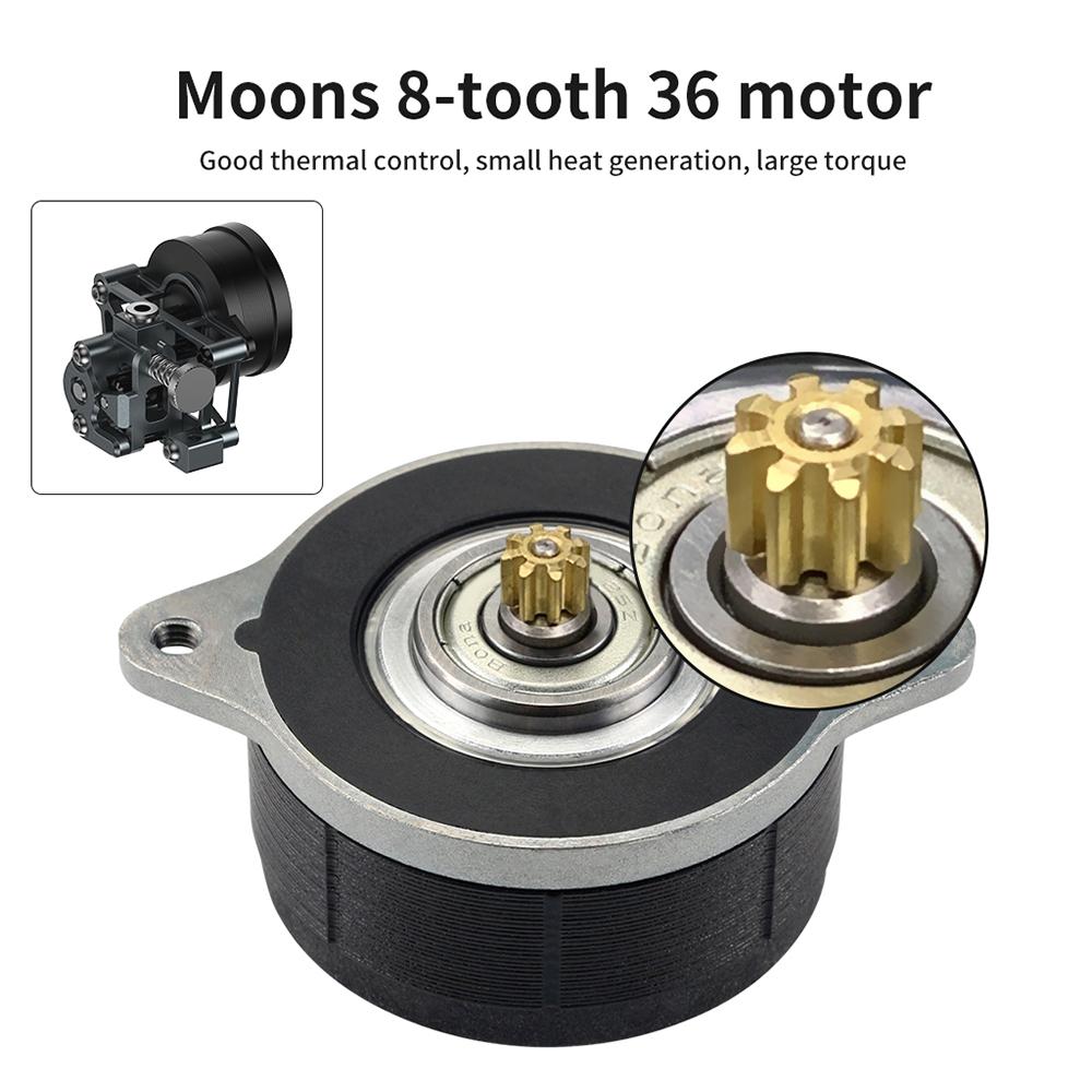 CNC All Metal Sherpa Mini Extruder with 36 Moons Motor High Temperature Resistance Light Weight Kit  with Helical Gear