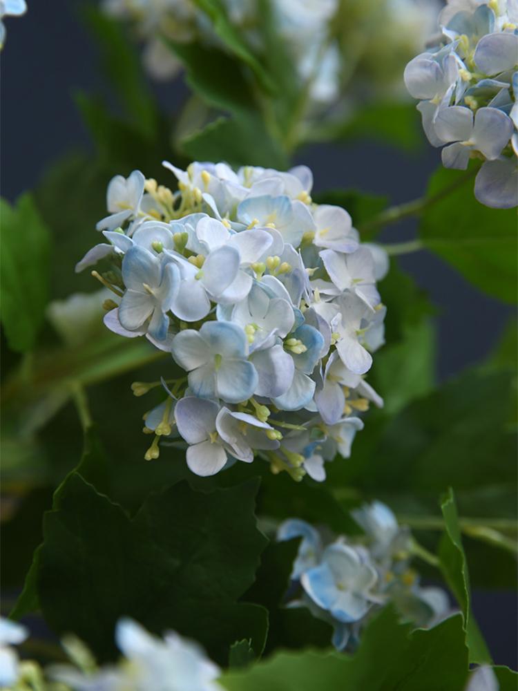 2 Pcs Hydrangea Bouquet Faux Hydrangea Flower Hydrangea 67cm Artificial Flower Faux Flower Table Centerpiece for Home Wedding Bridal Bouquet DIY Decor