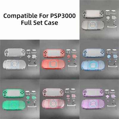 Transparente Vollabdeckung Ersatzabdeckung Konsole Ersatz für PSP3000 03 Version